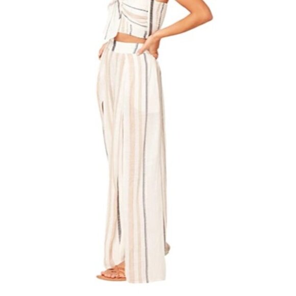L Space Isla Pants El Camino Stripe Size Small - Picture 2 of 15